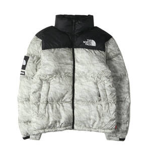 Supreme シュプリーム ジャケット サイズ:S THE NORTH FACE ペーパープリント ヌプシ ダウンジャケット (Paper Print Nuptse Jacket)