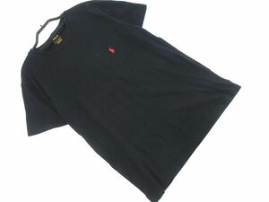 ネコポスOK ポロ ラルフローレン ポケット Tシャツ sizeS/黒 ■◆ ☆ eec4 メンズ