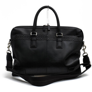 COACH コーチ ビジネスバッグ F70454 Gramercy Leather Zip Top Briefcase グラム レザー ジップ トップ ブリーフ 牛革 ミニシグネチャー