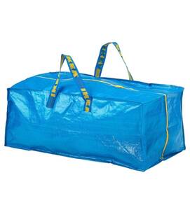 IKEA イケア FRAKTA フラクタ トロリー用バッグ ブルー
