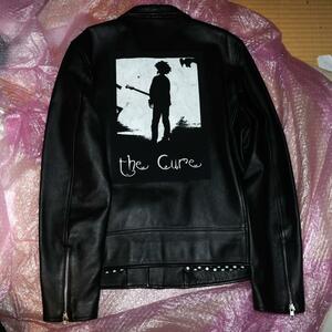 The Cure NOAHザ・キュアーレザーライダースジャケットLノアイタリア製