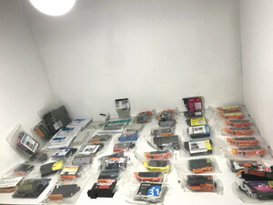 FUZ【ジャンク品】 インクカートリッジ　まとめ54点セット　純正・非純正混合　メーカー混合　 【88-210624-YS-5-FUZ】