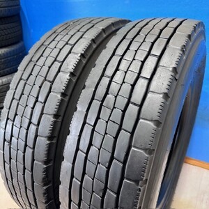 【2022年製造】　225/80R17.5 123/122 L　ダンロップ　DECTES　SP680　ミックスタイヤ　225/80/17.5　2本　トラックタイヤ　225-80-17.5