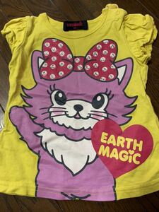 即決★アースマジック★ピンキーちゃんのキラキラTシャツ★90サイズ