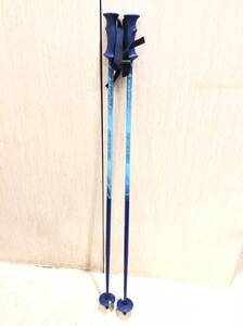 琉■13193■Kazama WINTER HIGH　スキー ストック カザマ 実寸約115cm