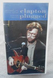 エリック・クラプトン ERIC CLAPTON●VHSビデオ●アンプラグド～アコースティック・クラプトン ●65分の収録 ● 定価3500円！！