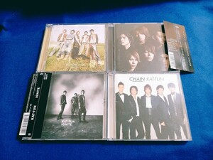 KAT-TUN アルバム 4枚 セット まとめて｜IGNITE｜CHAIN｜NO MORE PAIИ｜Break the Records｜亀梨和也 上田竜也 中丸雄一 田中聖 赤西仁