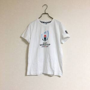 ラクビーワールドカップ2019 記念Tシャツ カンタベリーレディースＬサイズ 白 ホワイト