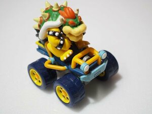 ☆A8329☆スーパーマリオ プルバックカー クッパ★マリオカート ミニカー マスコット フィギュア