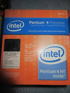 R061107 断捨離 処分「Intel インテル CPU Pentium4 631 3.0 GHz 稀少品1個価格 稀少品」保管品未使用デッドストック 