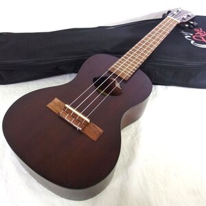 【美品】Leho Ukulele Alehoシリーズ ALUC-M レホ コンサートウクレレ 純正ソフトケース付き/120サイズ