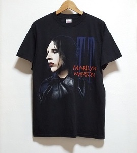 Marilyn Manson Tシャツ ビンテージ マリリンマンソン ブラック 90s ロックT 