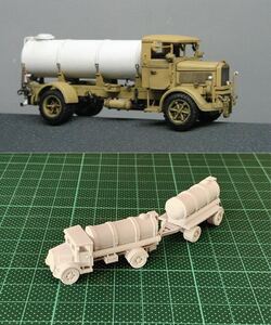 1/144 レジンキット WWII Italian Lancia 3RO Tanker