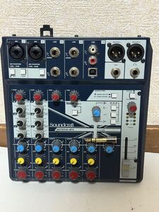 ジャンク品 Soundcraft ミキサー Notepad-8FX