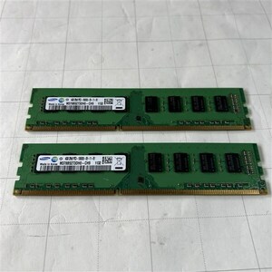 Samsung DIMM DDR3 メモリー M378B5273DH0-CH9 4GBx2 合計8GB PC3-10600U 定形外送料無料