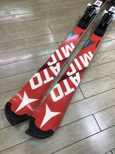 ☆★☆2025スタートセール！ATOMIC REDSTER SL 165cm /BIND ATOMIC X16/超人気のアトミックスラロームスラントモデル。程度良好品☆★☆