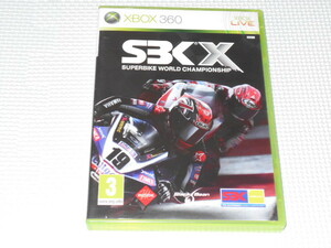 xbox360★SBK X SUPERBIKE WORLD CHAMPIOMSHIP 海外版 PAL★箱付・説明書付・ソフト付