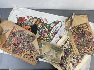 AU635「支那版画」8枚 (検骨董書画掛軸巻物拓本金石拓本法帖古書和本唐本漢籍書道中国