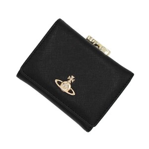 VIVIENNE WESTWOOD ヴィヴィアンウエストウッド 51010018-L001N-N403 SAFFIANO SMALL FRAME WALLET 財布 3つ折り財布 レディース