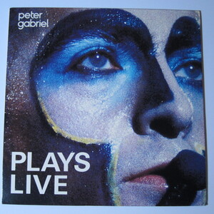 Peter Gabrielアナログ12インチ・レコード「Plays Live」 ピーター・ガブリエル