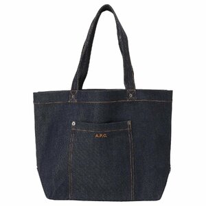 アーペーセー トートバッグ A.P.C. COCSX M61832 IAI INDIGO APC タイス デニム ネイビー レディース メンズ ユニセックス TOTE THAIS