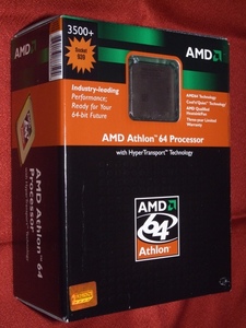 美品中古◆AMD Athlon 64 Processor CPU 3500＋◆リテールBOX Socket 939