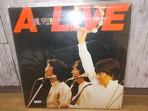 b1520　3LP　【A-A不良-有】　ザ・タイガース/A LIVE