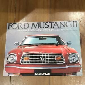 FORD MUSTANG Ⅱ フォードマスタング　カタログ　【59】