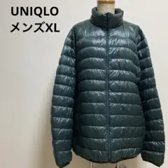 UNIQLO メンズ ダウンジャケット XL ダークグリーン