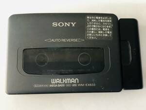 SONY/ソニー/カセットウォークマン/WALKMAN/WM-EX633/通電のみ確認済