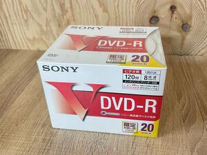 【新品未開封】SONY ソニー 録画用 DVD-R/ディスク 20DMR12HPSS 20枚パック ビデオ用120分 8倍速 5ミリケース AccuCORE アキュコア