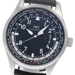 IWC SCHAFFHAUSEN IW326201 パイロットウォッチ ワールドタイマー デイト 自動巻き メンズ _845673