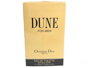 未使用 フィルム未開封　クリスチャン・ディオール　Christian Dior　DUNE FOR MEN　デューン　オードトワレ　スプレー　100ml　YK-6564