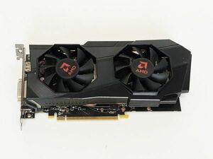 彡1590ｂ【中古】 AMD RX 570 4GB 出力端子あり ビデオカード GPU グラフィックボード ゲーミング マイニング