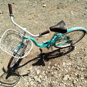 千葉県印西市船尾　直接引取希望 22インチ オートLEDライト グリーン CHERIE 女の子 自転車 