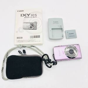 【保管品】【通電確認済】Canon キャノン IXY 10S PC1467 14.1 MEGA PIXELS コンパクト デジタル カメラ デジカメ ピンク / io-2415-sw