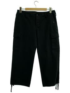 RALPH LAUREN◆POLO CHINO/カーゴパンツ/PR RA CM 3502/5/コットン/BLK/無地