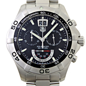 ［飯能本店］TAG HEUER タグホイヤー アクアレーサー クロノグラフ グランドデイト CAF101A.BA0821 腕時計 メンズ DH83869