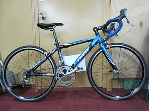 S6126 中古 店頭引取 ご自身で手配＆支払いで発送可 TREK トレック BONTRAGER ロードバイク 340mm 16段変速 青 エーワン豊橋本店