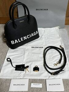 BALENCIAGA バレンシアガ ヴィル トップハンドル S 2way ショルダーバッグ ハンドバッグ トートバッグ 美品 正規品 送料無料