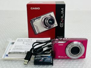 I♪ 動作品 CASIO EXILIM EX-H10 ピンク カシオ コンパクトデジタルカメラ