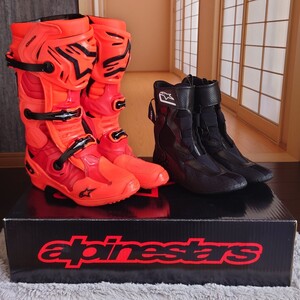  Alpinestars Tech 10 Ember Boots - Limited Edition Jett Lawrence 着用モデル