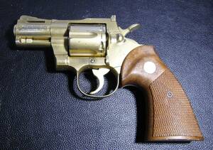 モデルガン SMG ★ COLT PYTHON 357 ☆ 357 MAGNUM CTG. ☆ 2,5inch ◇ 金属製 / KOKUSAI 【ジャンク品】