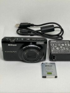 ニコンデジタルカメラ COOLPIX S6500【スマートブラック】