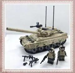 【レゴ互換】VT-4 MBT(主力戦車) ミリタリーブロック模型　ガルパン
