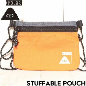 【送料無料】サコッシュ ショルダーポーチ バッグ POLeR ポーラー STUFFABLE POUCH 243MCV0143 ORG 日本代理店正規品