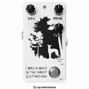 最落無し! Animals Pedal　I Was A Wolf In The Forest Distortion　/ a47026　ブリティッシュスタックアンプのサウンドを再現！　1円