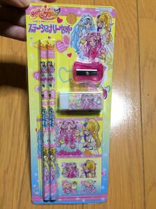 HUGっと はぐっと プリキュア 鉛筆 鉛筆削り 消しゴム シール 文具４点セット ステーショナリーセット 新品①