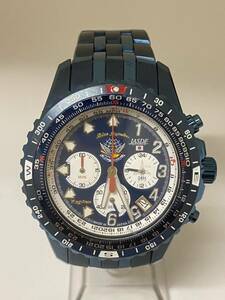 ブルーインパルス　防衛省公認1996本限定　腕時計　メンズ　S683M オールチタン　Blue Impulse クロノグラフ 航空自衛隊　松島基地クォーツ