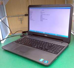 T11310nジャンク Dell Latitude3540EOL corei3 Haswell 第4世代CPU 15.6inch FullHD